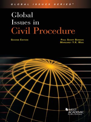 cover image of Global Issues in Civil Procedure